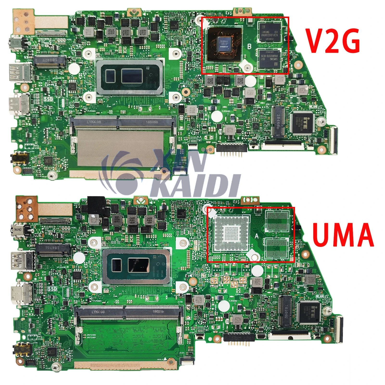 Imagem -02 - Placa-mãe Portátil para Asus X430fa X430fn A430f S14 S4300f S4300fn Mainboard i3 i5 i7 Cpu 4g 8g Ram 100 Funcionando Bem