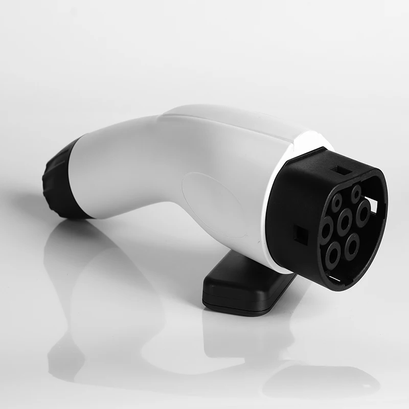 Cargador portátil EV tipo 2 para coche eléctrico, adaptador de enchufe de carga EVSE, 16A, 7KW, 3,5kw, 11KW, IEC 62196