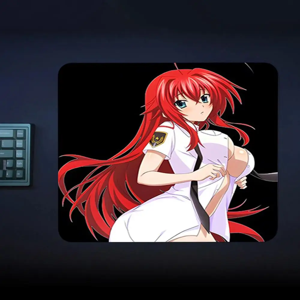 Rias Gremory High School DxD ماوس الوسادة ألعاب الكمبيوتر المحمولة ماوس الوسادة ألعاب السجاد لوحة المفاتيح حصيرة مكتب حامي أنيمي الكرتون مسند الماوس
