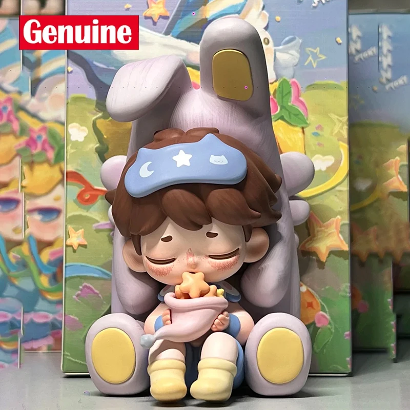 

Genuine Blind Box With A Series Of Whimsical Ideas Mysterious Box Kawaii Desktop Car Ornaments Toys Children Christmas Gifts