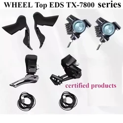 WHEELTOP EDS TX Electronic Wireless Road Bike Transmission, Carbon Fiber, Aluminum Alloy, 2*3-14s Speed Adjustment