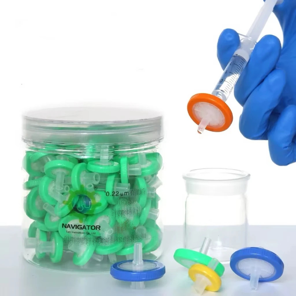 100 szt. Lab MCE/Nylon/PTFE Millipore Membranowy Filtr Strzykawkowy, 13mm/25mm 0.22 LUB 0.45um Filtr Igłowy Sprzęt Laboratoryjny