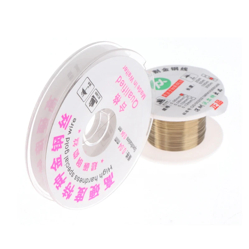 1Roll 100M 0.04 0.05 0.06 0.08 0.1MM Alloy Steel Molybdenum Cutting Line LCD Screen Separation Diamond Wire Phone Repair Tools