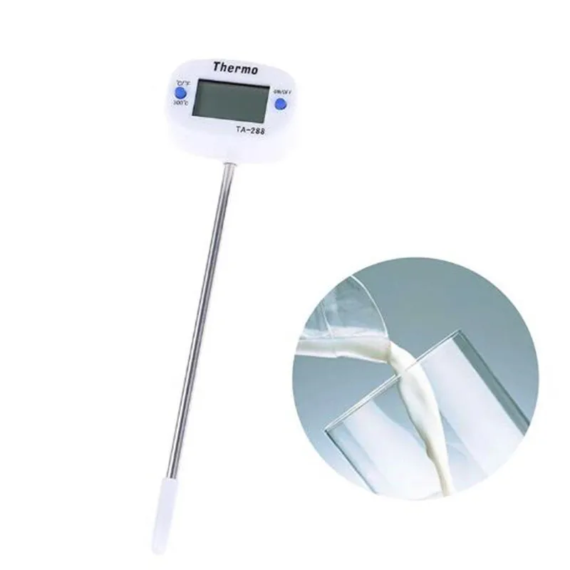 Thermometer TA-288 -50℃~300℃ Food Food Stainless Steel Probe Thermometer Electronic Digital Display Liquid Grill