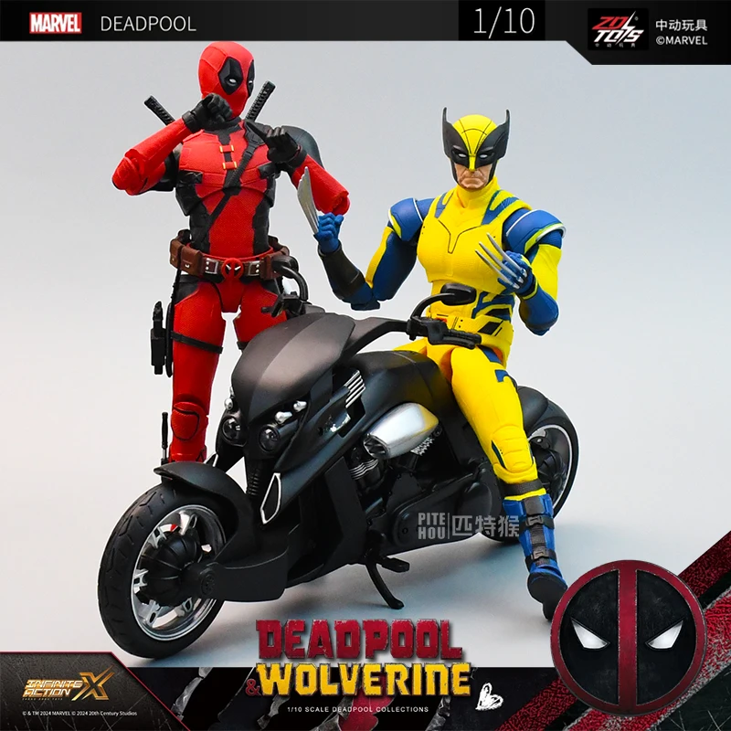 

ZD Toys film 1:10 Deadpool & Wolverine Action figures Deadpool Boxed Wolverine Collection Adult Action Figures Kids Toy