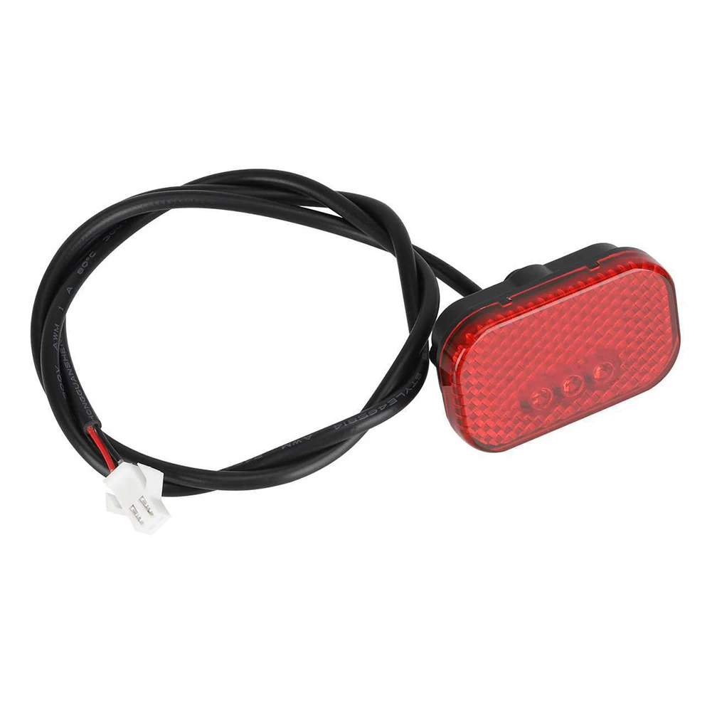 Lightweight Red Scooter Taillight Designed For Kukirin For G2 And For Master Models Featuring a Sufficient Wiring Length Of 63cm