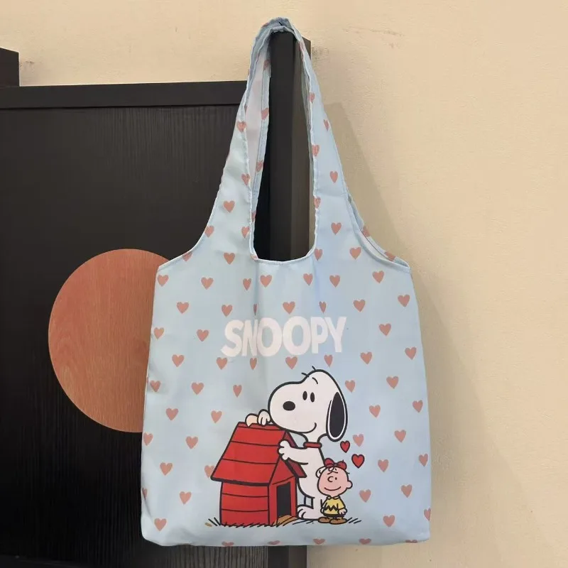 New Blue Snoopy Shoulder Bag Red House Anime Cartoon Bag Cross border Style Women Handbag Gift