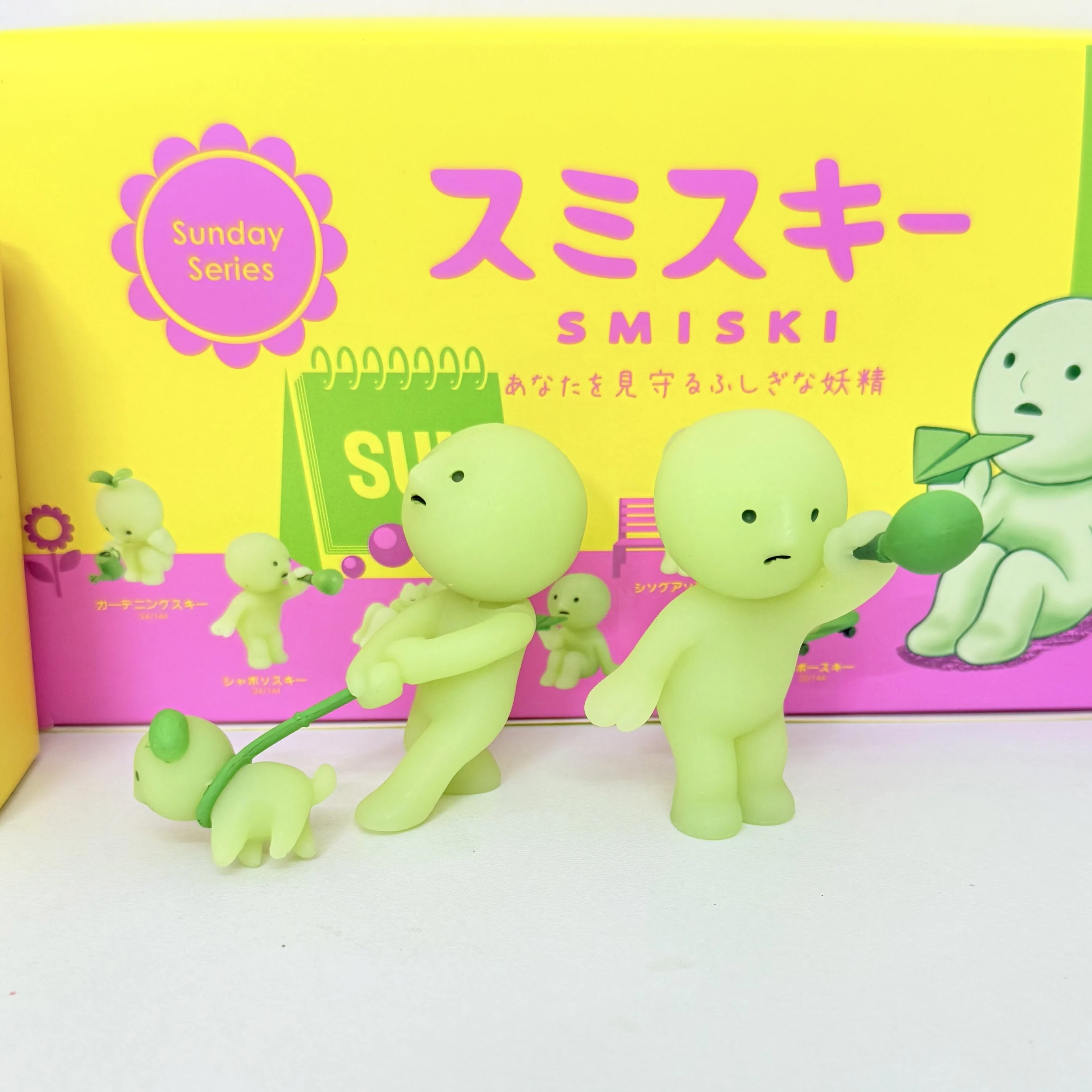 

Горячая новинка высокого качества SMISKI, мини-фигурка Sunday Series, слепая коробка, милая мини-аниме, декоративная детская подарочная серия-сюрприз