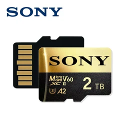 2TB SONY Ultra Micro SD/TF Flash Memory Card 1TB 128GB  for Mobile Dropshipping for Phone Earphone Speaker HD Camera Game Switch