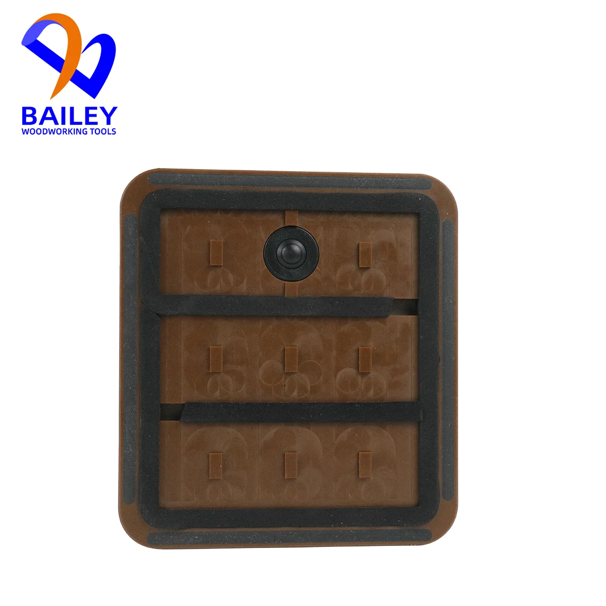 BAILEY 1PC Brown Type 132x146x29mm Vaccum Suction Pad for Biesse Rover Point to Point CNC Processing Center