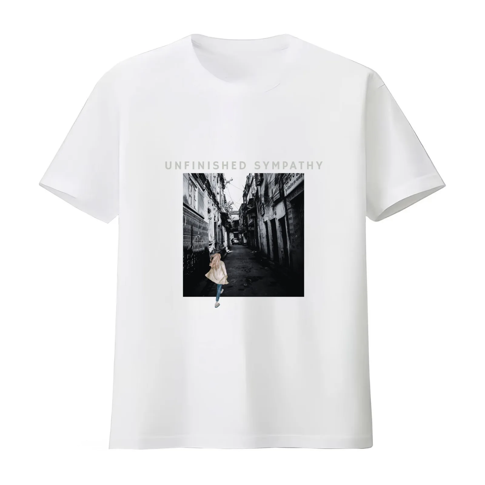 Unfinished Sympathy Massive Attack Fan Art T-Shirt Summer Casual Cotton Tee Oversized Streetwear Tops Vintage Graphic Print