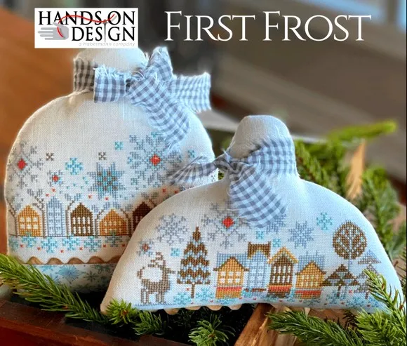 Winter Snow Town 29-29 Cross Stitch Set Cross-stitch Kit Embroidery Needlework Craft Packages Cotton Fabric Floss