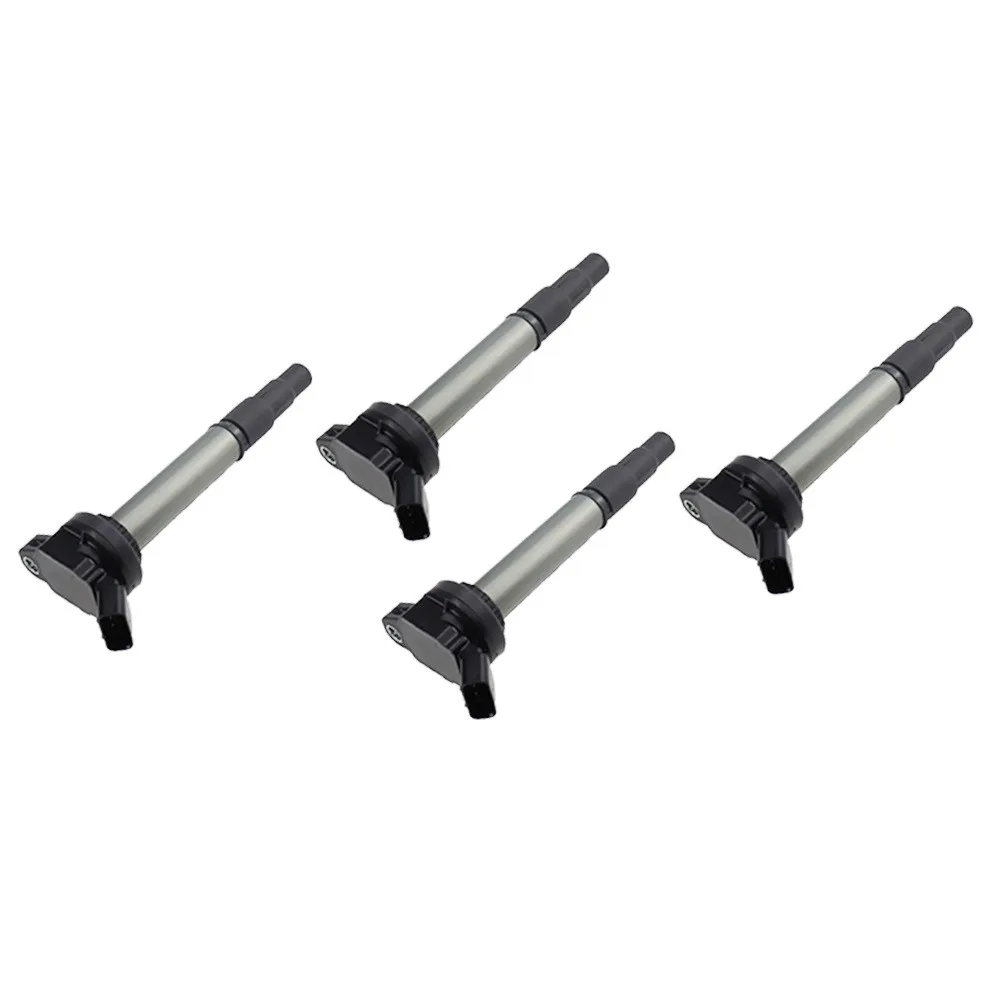 4 unids/set bobina de encendido compatible con Toyota Corolla Matrix Prius Scion xD RAV4 UF-596 C1714 UF-619 90919 02258 90919-0