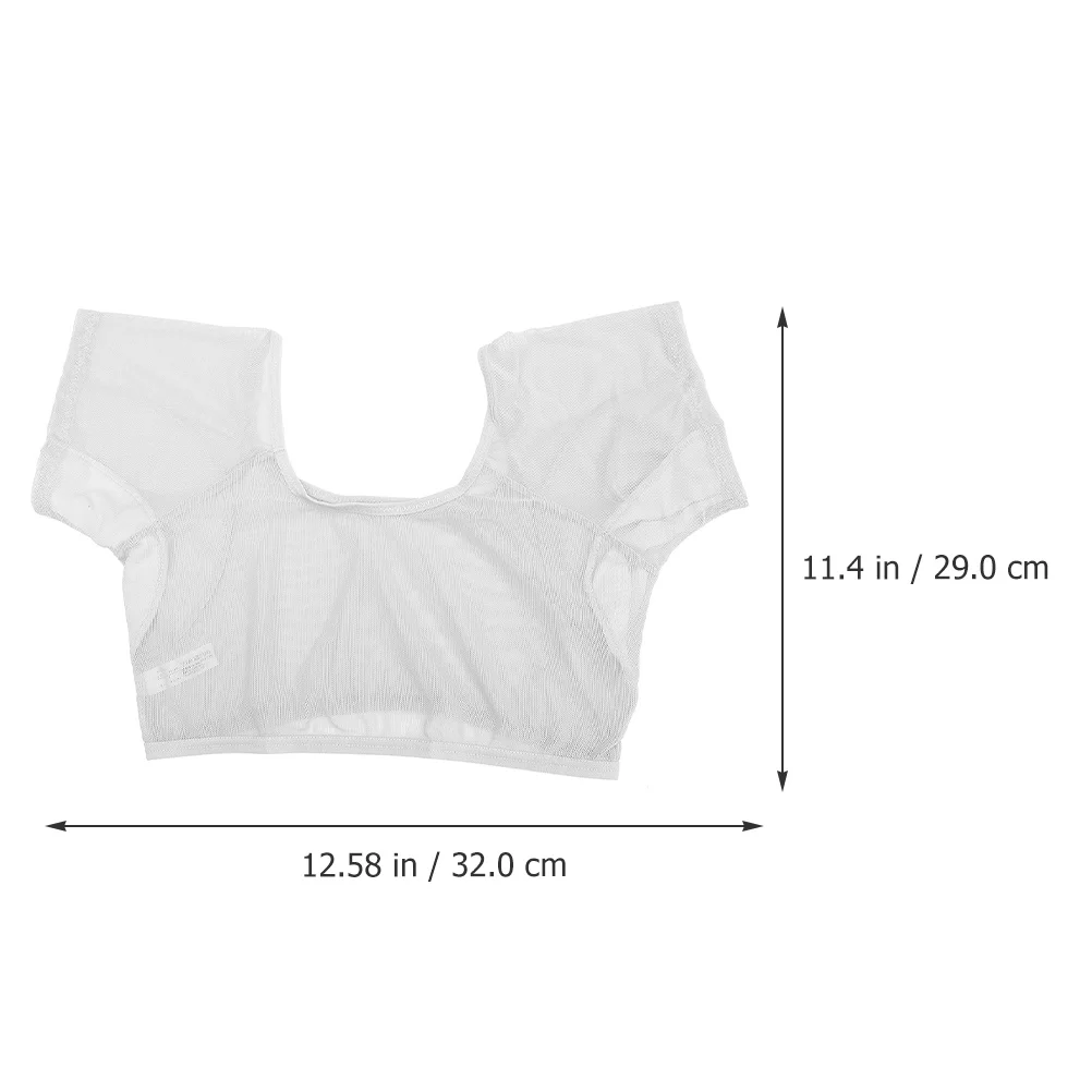 سترة نسائية شبكية قابلة للتنفس تحت الإبط سترة عرق للسيدات قابلة للغسل سترة رياضية لليوجا والجري والرقص #4