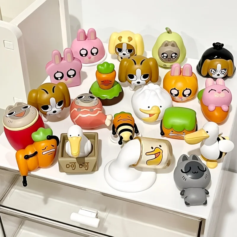 

Siam Lipu, милая сумка с фасолью, мини-фигурка аниме, орнамент, фигурки, домашний декор, настольные куклы, загадочная коробка, игрушки, подарки