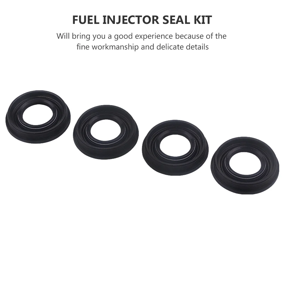

1 set 1 Set Fuel Injection Sealing Kit For Injector O-Ring Replacement, Rubber Copper Material, Durable Lightweight Design, Fuel