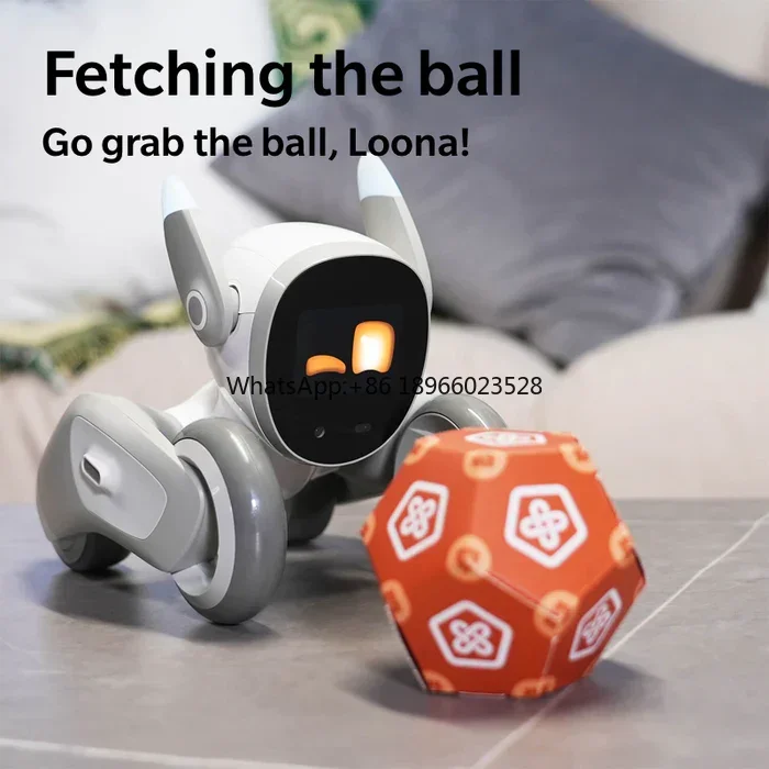 Loona Smart Pet Robot Dog With Christmas Outfit