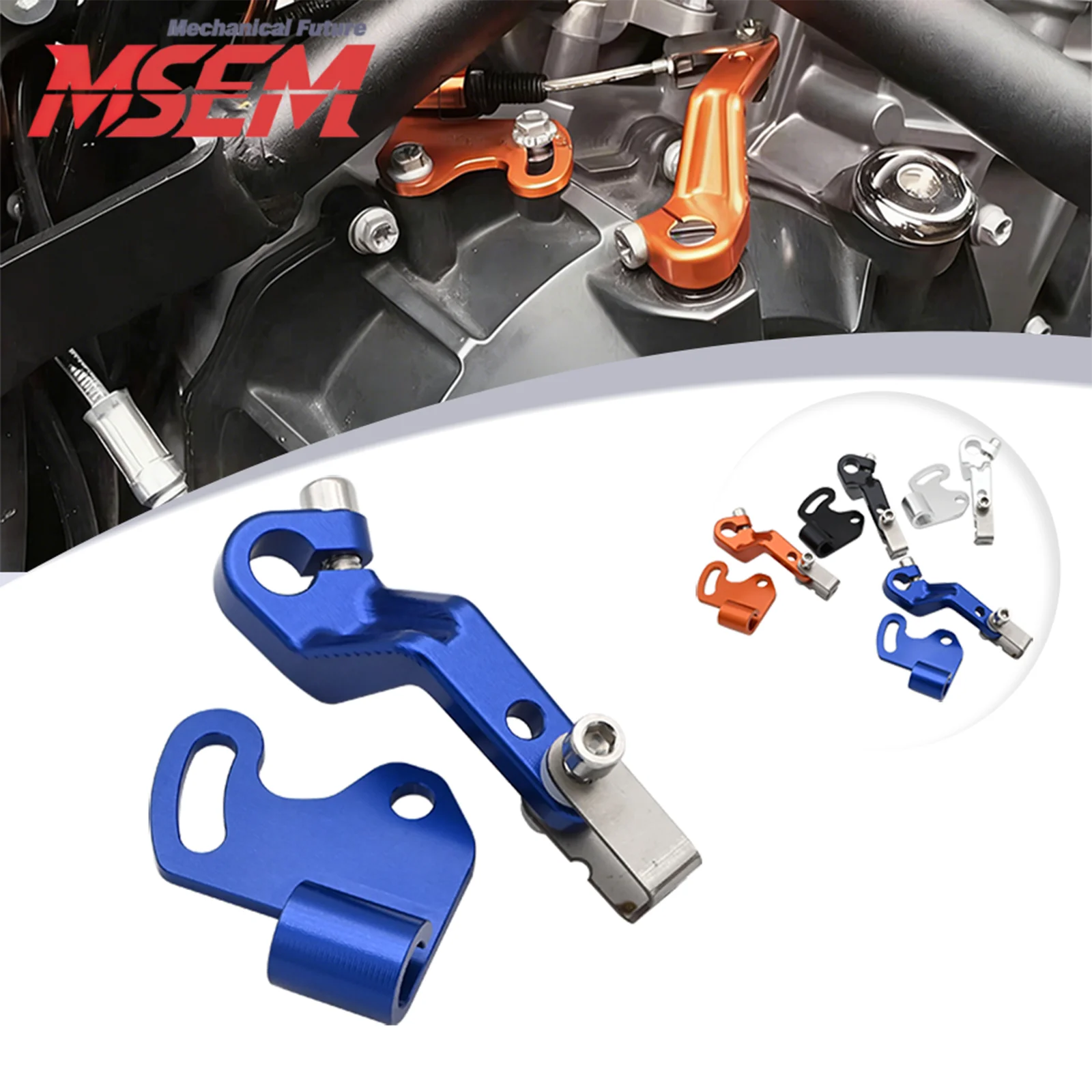 

CNC Aluminum Motorcycle One Finger Clutch Lever Clutch Arm For KTM 790 890 Duke Adventure For Husqvarna NORDEN 901 2022-2024