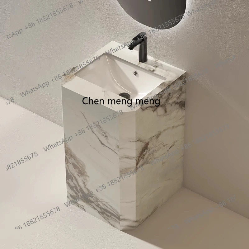 

rock slab, column type washbasin, balcony washbasin floor type, integrated washbasin
