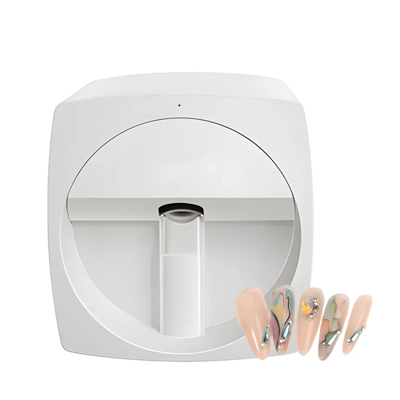 Touch Screen Nail Art Printer With Storage Space For High-end Commercial Nail Design Customize