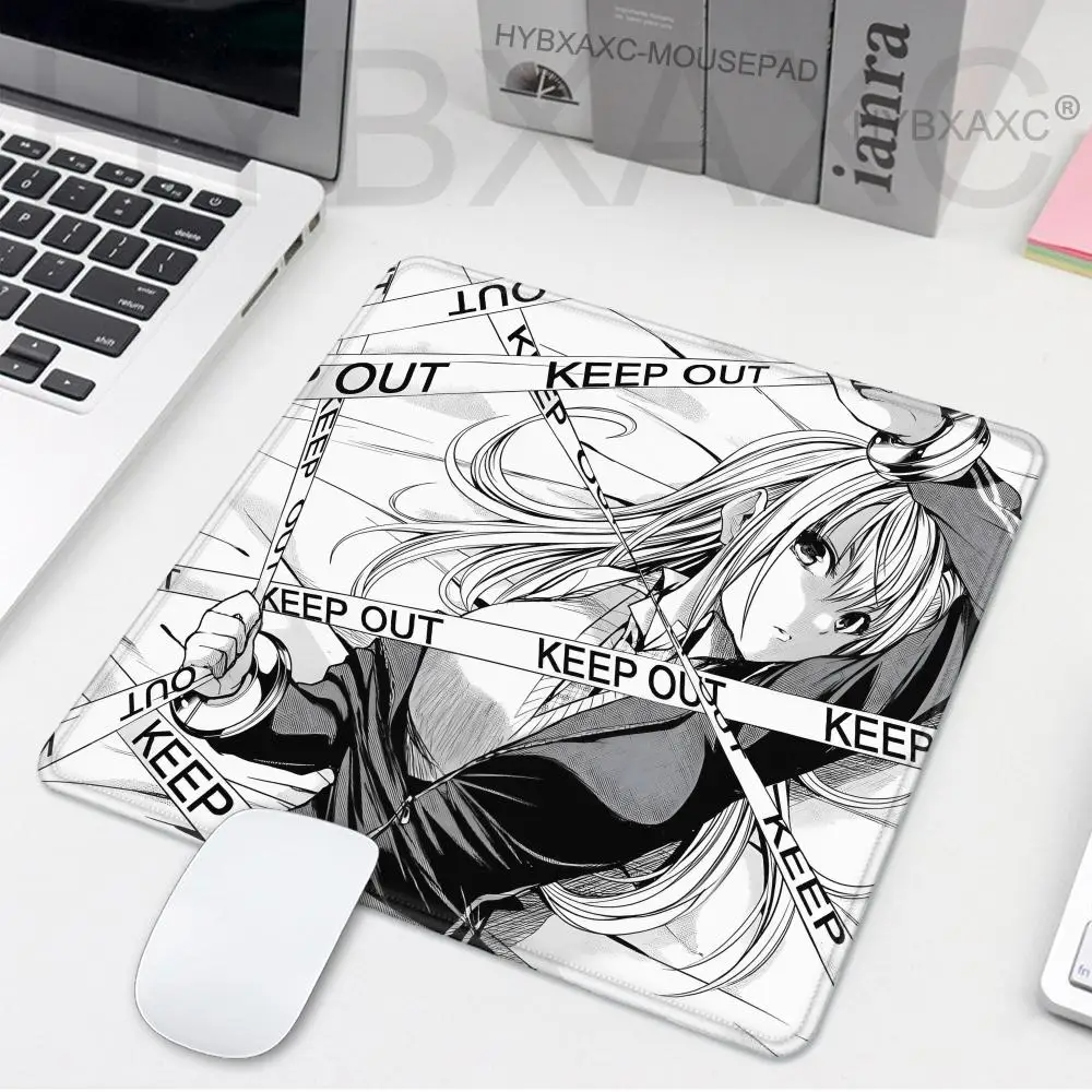 Yuuri Amagake Mouse Pad 40X45 Square Computer Accessories Office Game Table Mats Rubber Anti-slip Mousepads Small Decor Desk Pad