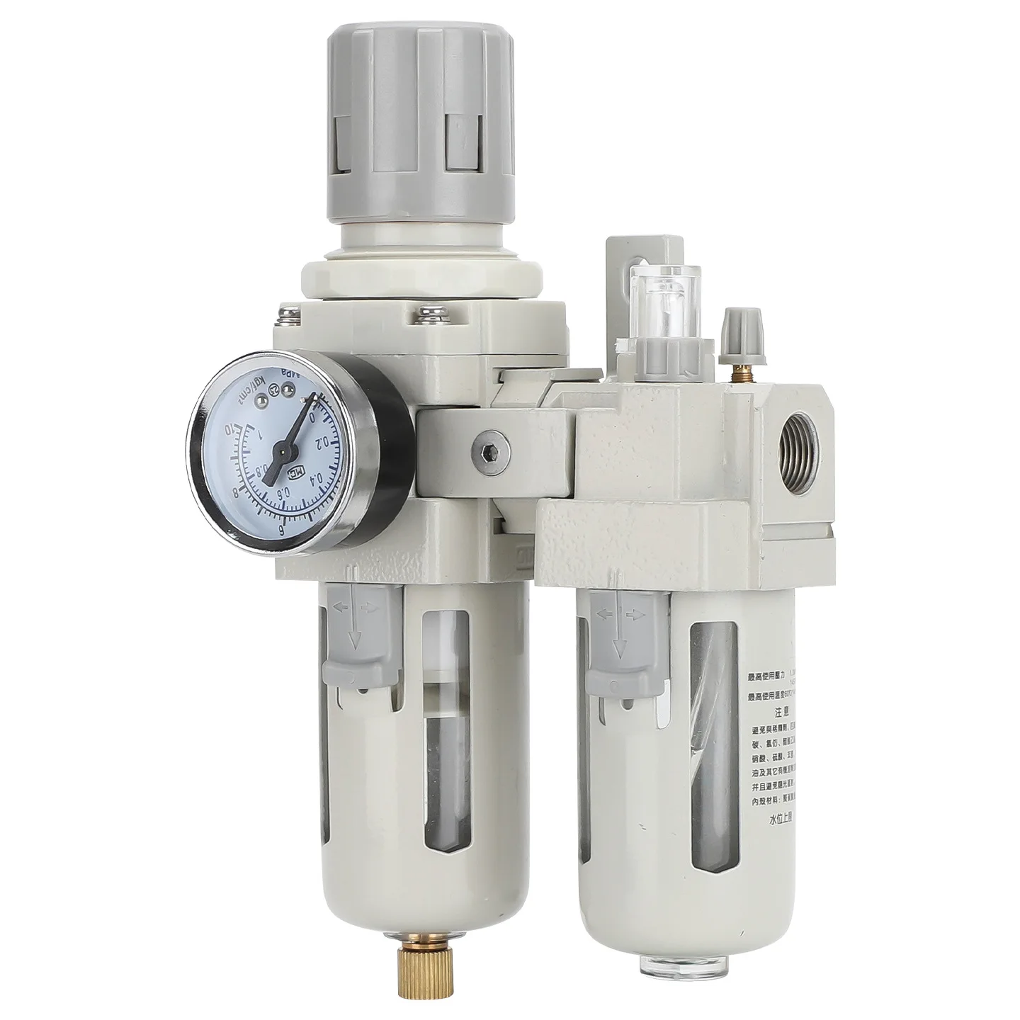 

Air Source Processor Two-piece AC 3010-03 3/8'' Filter Pressure Regulating Valve Oil and Water Separation
