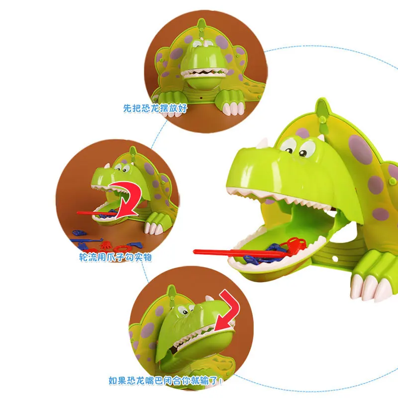 Family Party Board Games Toys Dinosaur Dinner Parent-child Interactive Puzzle Table Games Toys Funny Gathering Prop Gift for Kid