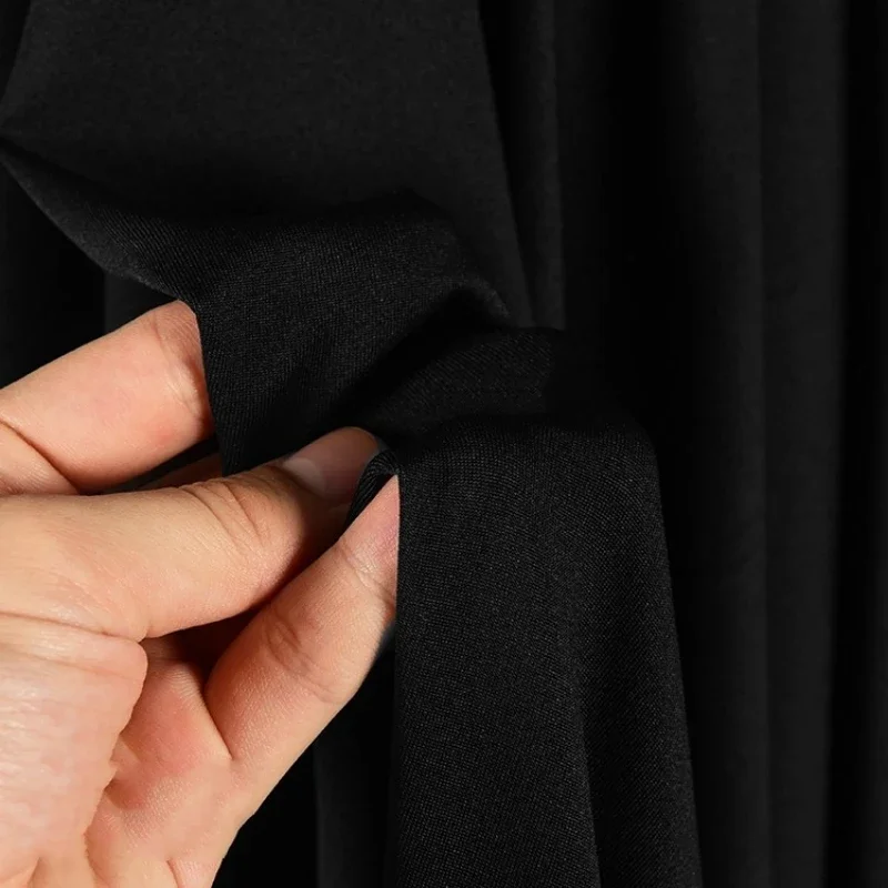 Spandex Milk Thread Knitted Four-sided High Elastic Rubber Band Fabric Dance Yoga Costume Cloth for Sewing Meters Diy Material