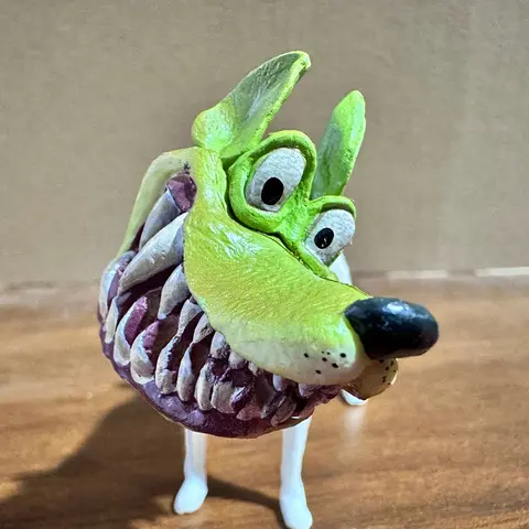 7cm The Mask Dog Action Figures Statue Anime Figure The Mask Model Figurine Desktop Decor Ornaments Holiday Gifts Children Toys