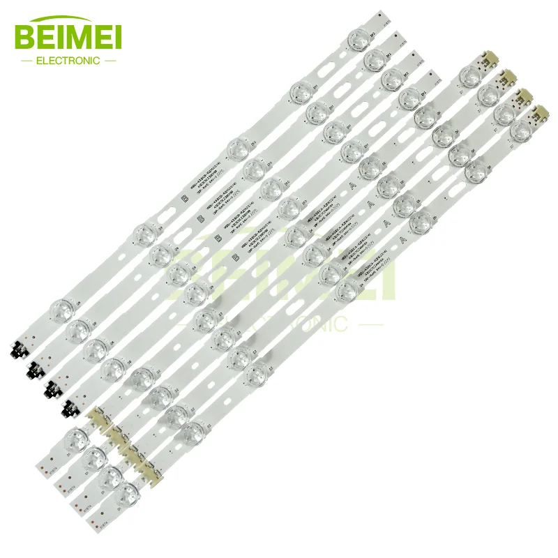 

TV Backlight V6DU-430DCA/430DCB-R2 BN96-39781A/39782A TV Backlight Led Strip for Samsung TV 7+5LED 3V 464+380MM 4+4PCS/SET