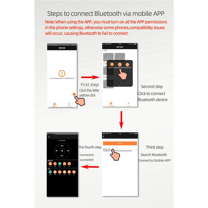 POP-lBluetooth 5.0 100W + 100W ซับวูฟเฟอร์เครื่องขยายเสียง 2.1 Channel Class D Home Audio สเตอริโอ Equalizer AMP
