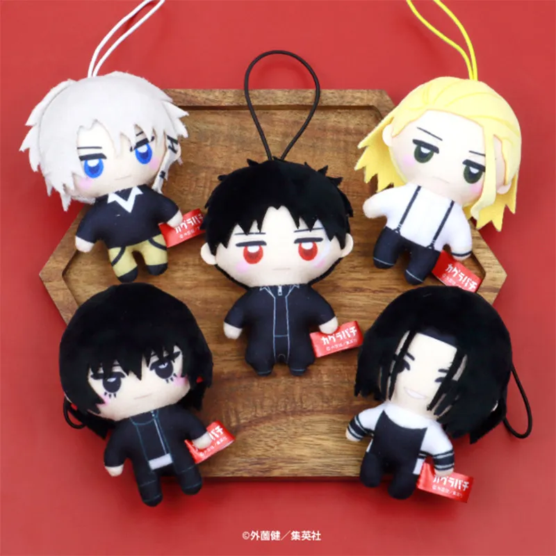 

In Stock Fukuya Kagura Bowl Series Plush Strap Character Set Ren Hakuri Rokuhei Chikara Kaori Karihi Yukihime Model Toy Gifts