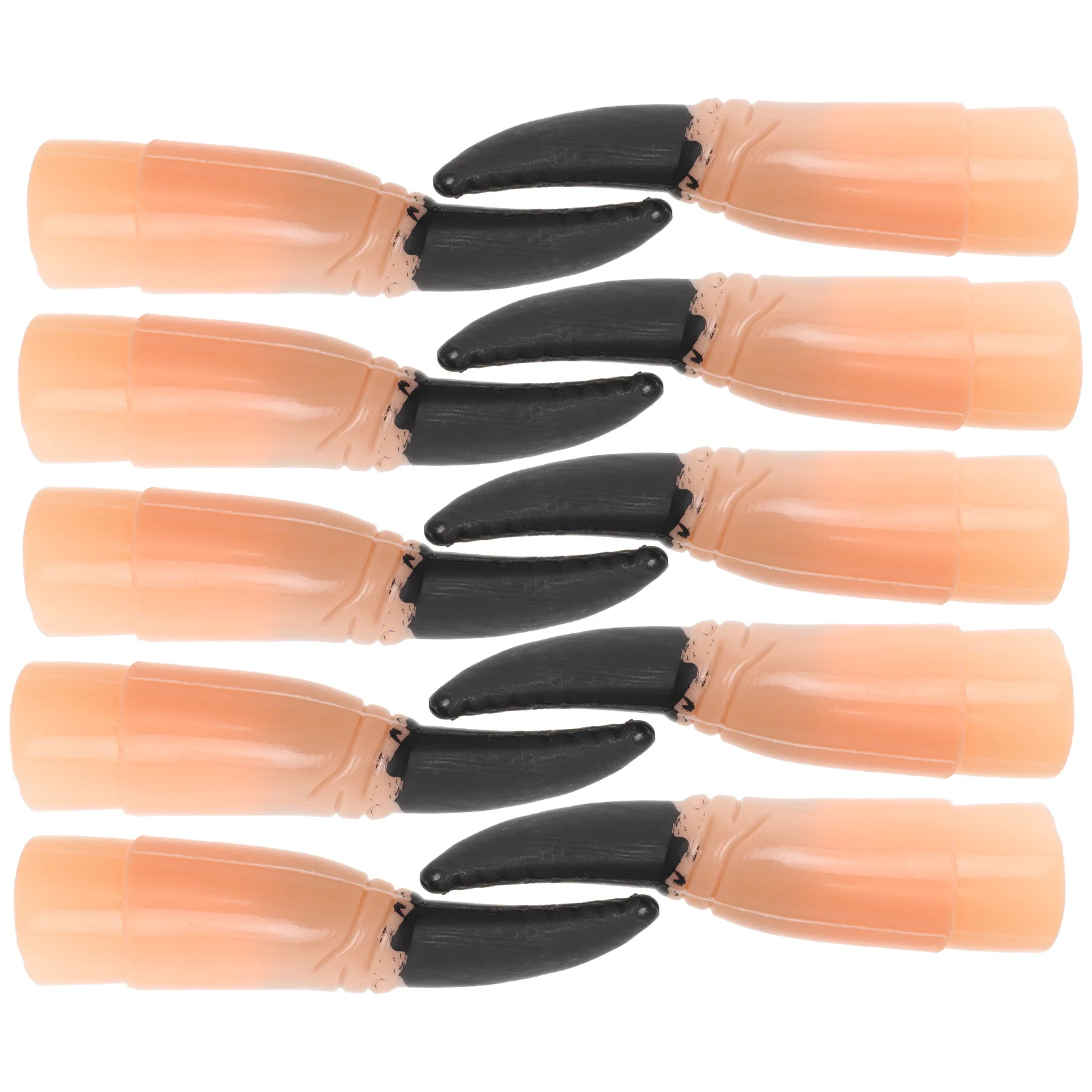 10 Pcs Claws Fake Vampire Finger Halloween Costumes Witch Fingernails Fingers The