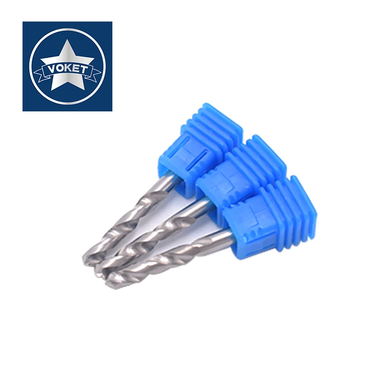 Macchina CNC Carburo di Tungsteno Acciaio Punto di Torsione Codolo cilindrico Monolitico Punta Del Trapano 1.0 1.1 1.2 1.3 1.4 1.5 1.6 1.7 1.8 1.9