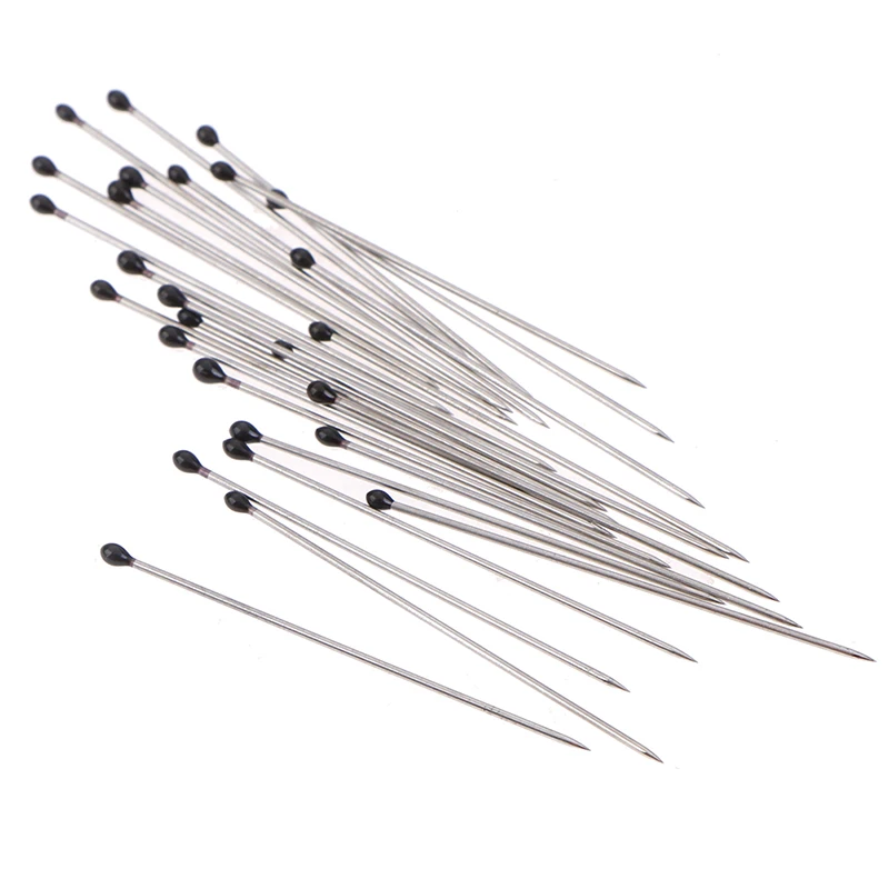 100PCS 00＃~5# Insect Pin Specimen Needle Stainless Steel Specimen Needle With Tube For School Lab Entomology Body Dissection