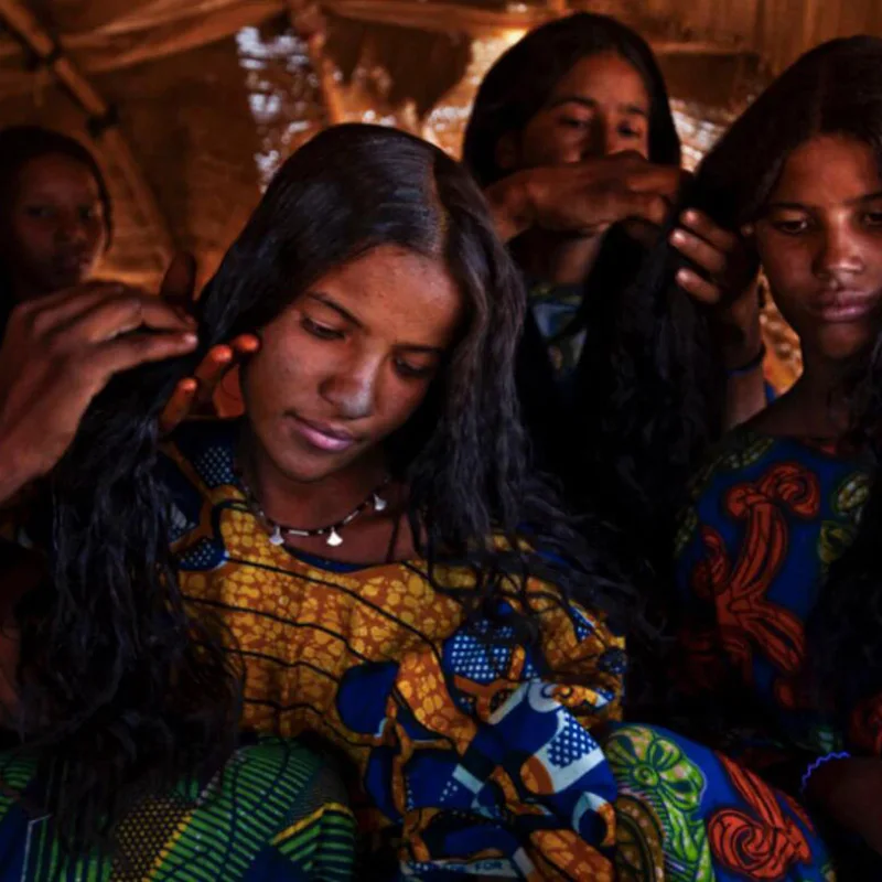 Afro Hagyományos handmade chebe croton gratissimus forró haja Beolajoz Fejbőr & haja Gumós növények Állandósítás