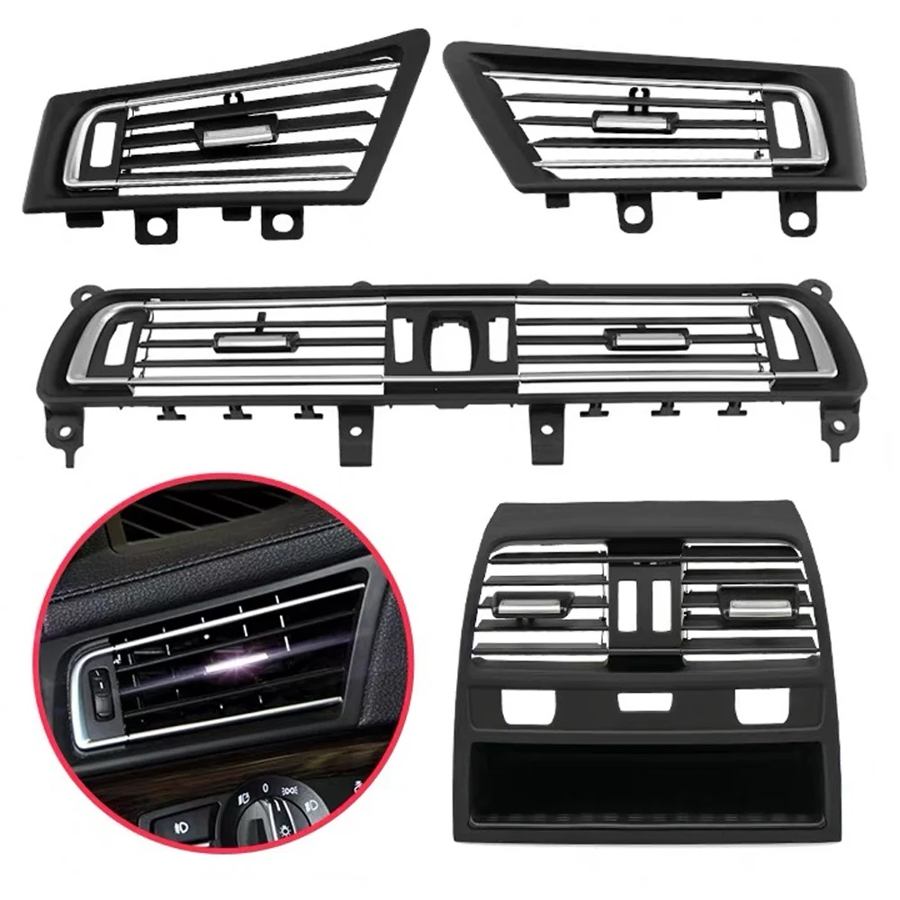 

For BMW 7 Series F01 F02 730 735 740 2009-2016 64229118249 Rear Air Conditioning AC Vent Grille Outlet Cover Panel Replacement