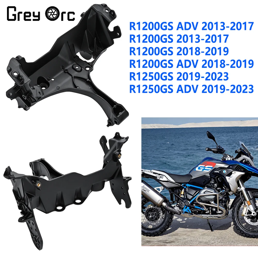 For BMW R1200 GS/ADV 2013-2019 R1250 GS/ADV 2019-2023 Motorcycle Aluminum Headlight Upper Stay Cowl Fairing Bracket