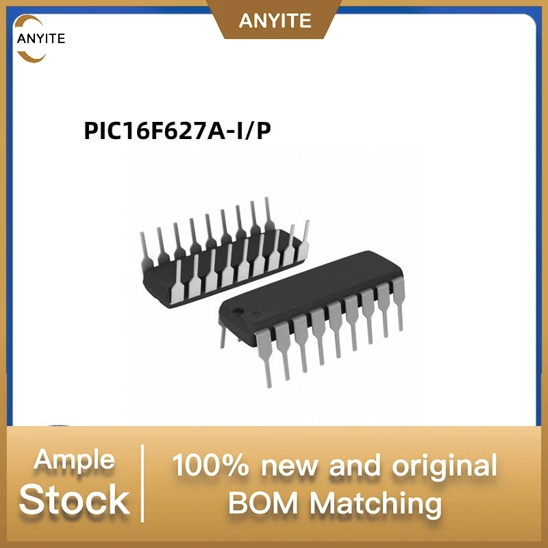 New20Pcs/Lot   PIC16F627A-I/P PIC16F627A   PIC16F627A-I   PIC16F627 DIP18