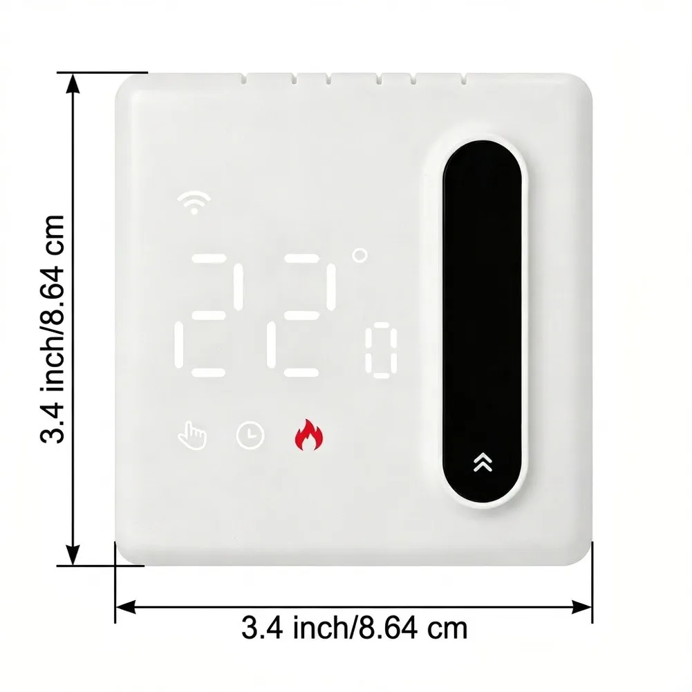 Tuya= App WiFi Thermostat For Underfloor Heating Gas Boiler Voice Control Weekly Schedule High Precision Temp Controller