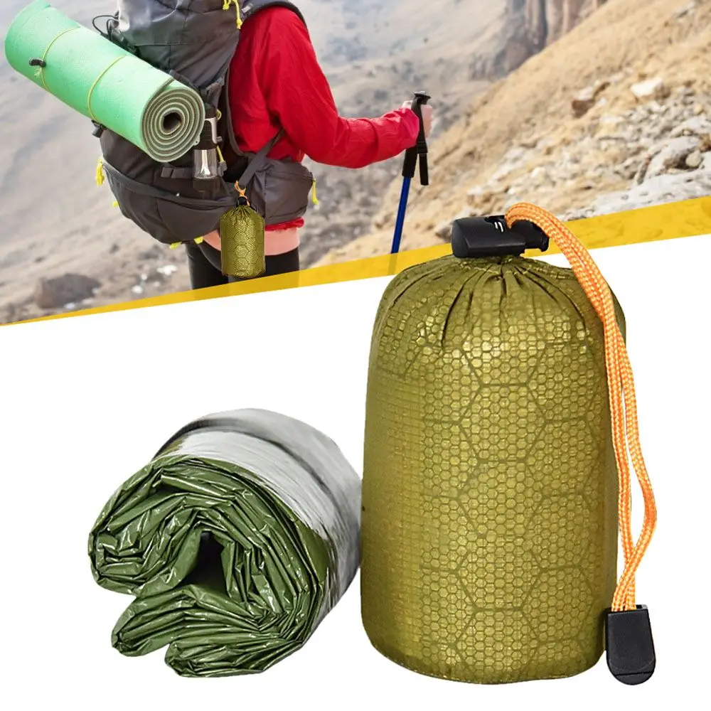 Stuff Sack Compression Pack Survival Equipment Hiking Sleeping Bags Survival Sleeping Bag Emergency Sleeping Bag Outdoor Bivvy