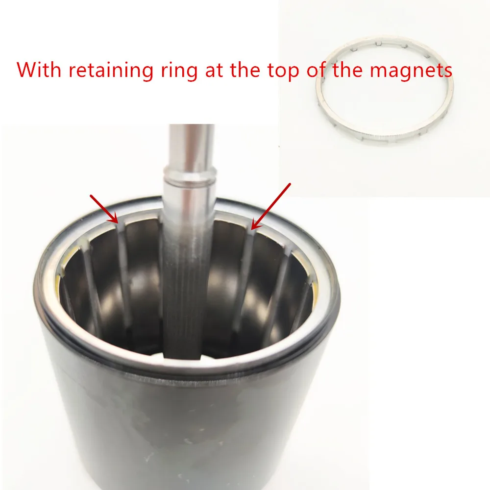 High Efficiency Nmb Bearing N45sh Curved Magnet 6385 V6.0 Esk8 5000w 24v 48v 36v 56v Electric Skateboard Brushless Dc Motor