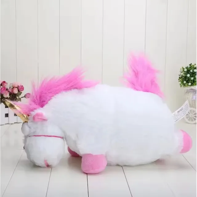 40cm Soft Catoon Horse Unicorn Plush Stuffed  Animal Toy Doll Model Hold Pillow Kids High Quality Xmas Birthday Gift 5