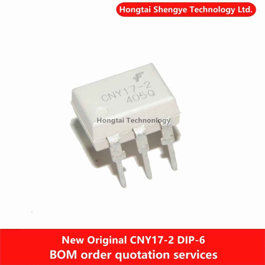 New Original CNY17-2 DIP-6 CNY17-3 Optocoupler Clutch IC Chip