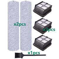 Roller Brush and Hepa Filter Compatible with Xiaomi Dreame H11 / H11 Max Wet and Dry Vacuum Cleaner Part Accessories Replacement