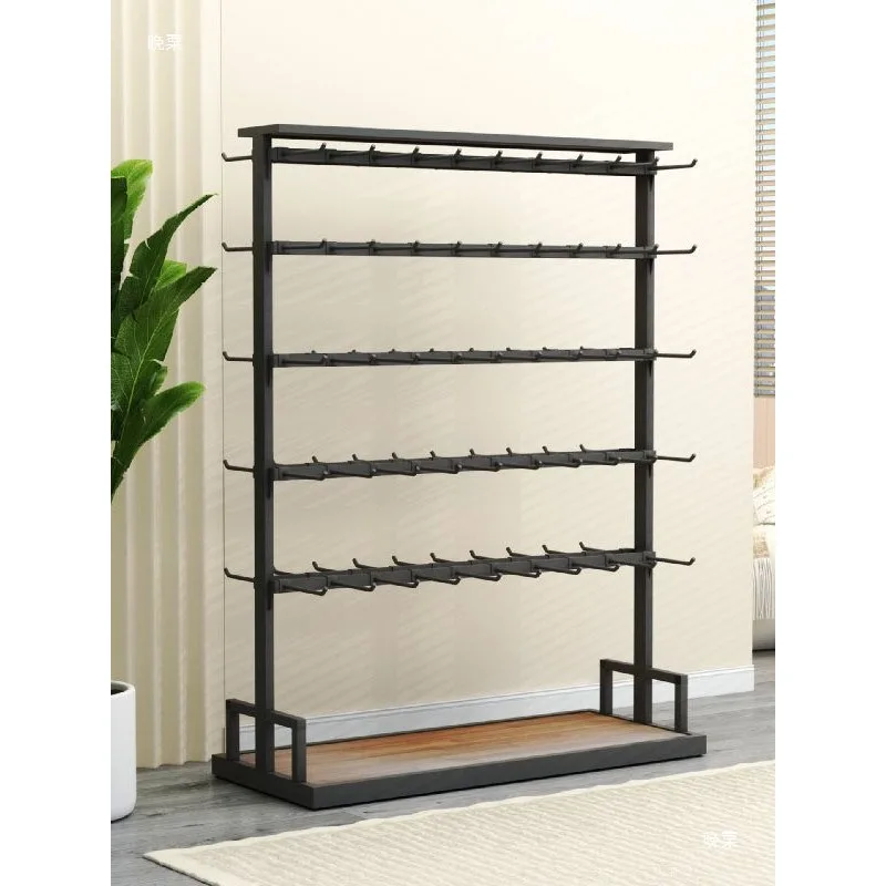multi-functional adjustment double-sided middle island rack hanging stockings boxed underwear jewelry mobile phone case rack