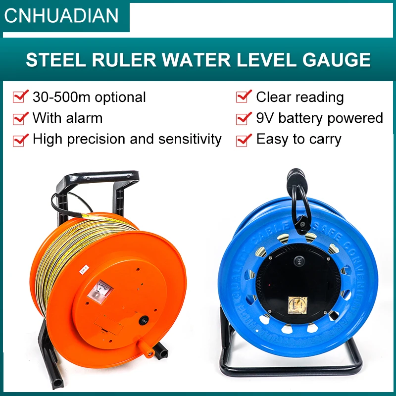 300 Meter Boreholes Water Level Gauge Depth Measuring Of Water In Wells