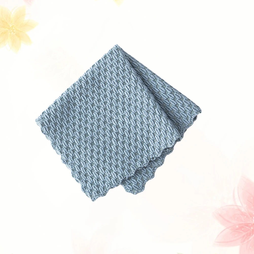 

6 PCS Rag Cleaning Cloth Absorbent Dishcloth Kitchen Double Sided Towel for Washing