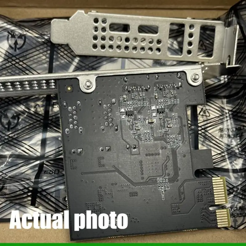 U55C High Performances PCIe USB 3.2 Card 4 Port 10Gbps Type C Type A Desktop Computer