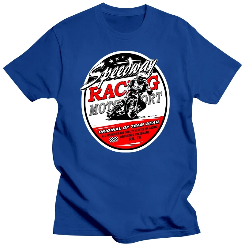 Motorcycle Speedway T-shirt Flat Track Race